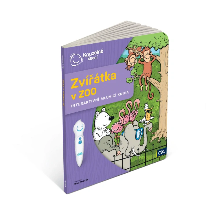 Albi kouzelné čtení Albi tužka 2.0 + Zvířátka v ZOO