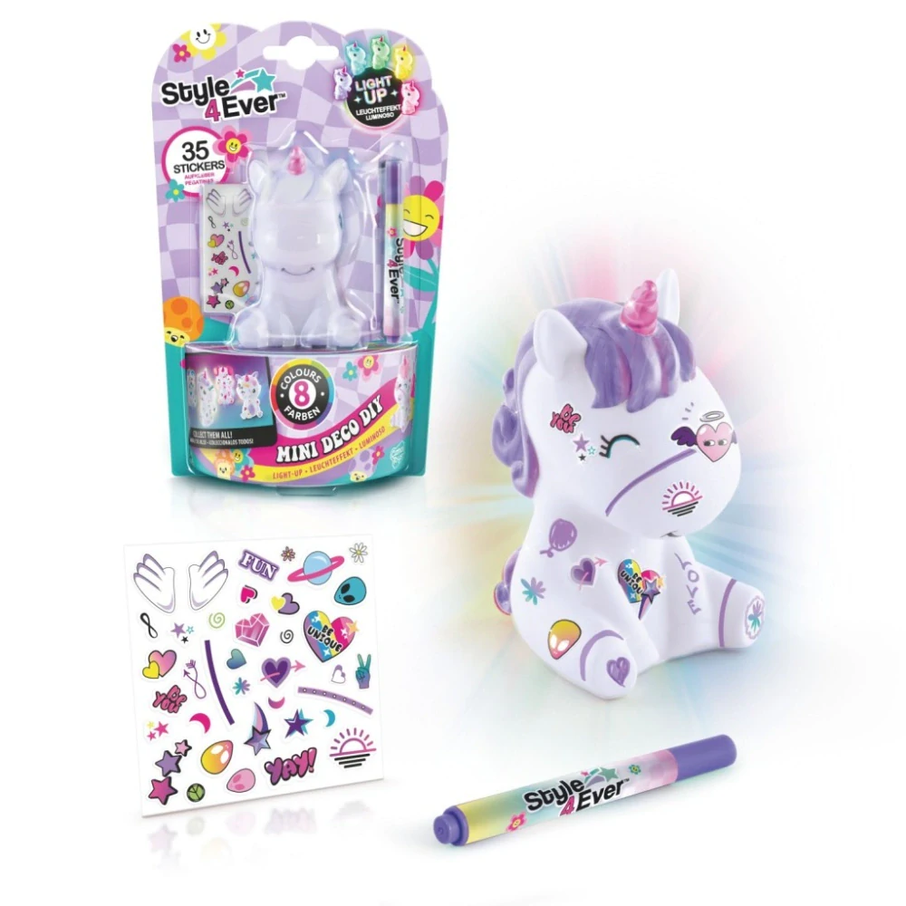 Alltoys Style4Ever Mini Deco svítící figurka assort