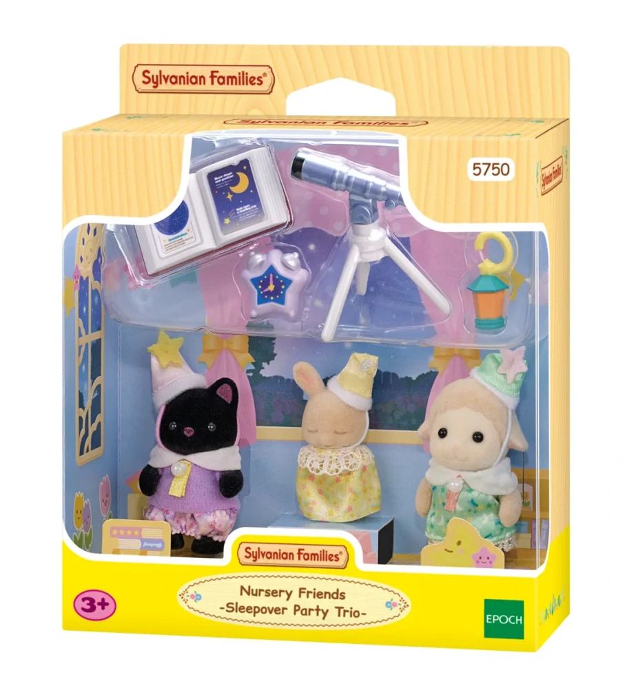 Sylvanian Families Pyžamo party Baby Trio