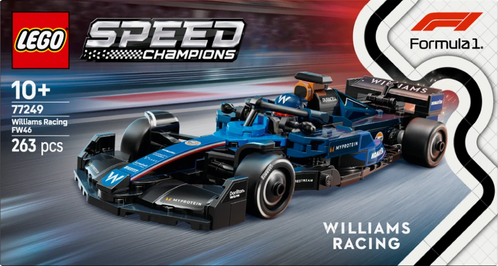 LEGO® Speed Champions 77249 Závodní auto Williams Racing FW46 F1®