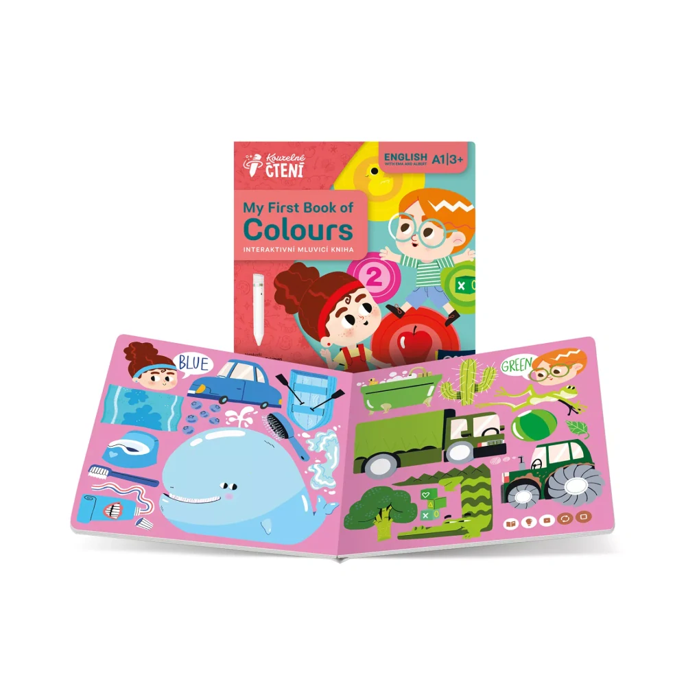 Albi Kouzelné čtení Kniha My First Book of Colours