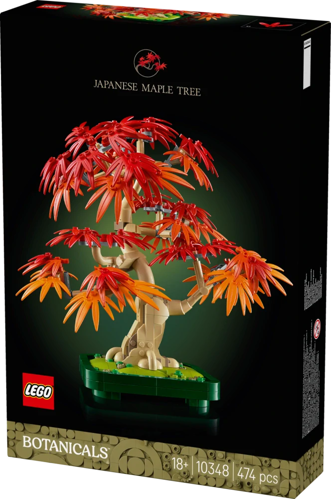 LEGO® Botanicals 10348 Bonsaj – Japonský červený javor