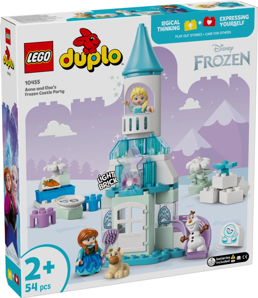 LEGO® DUPLO® ǀ Disney 10455 Ledové království: Anna a Elsa a oslava na hradě