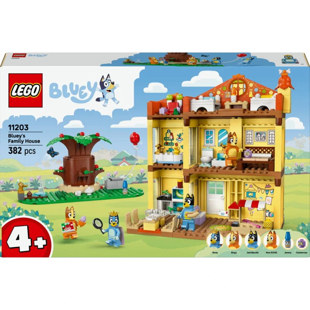 LEGO® Bluey 11203 Bluey a její rodinný dům