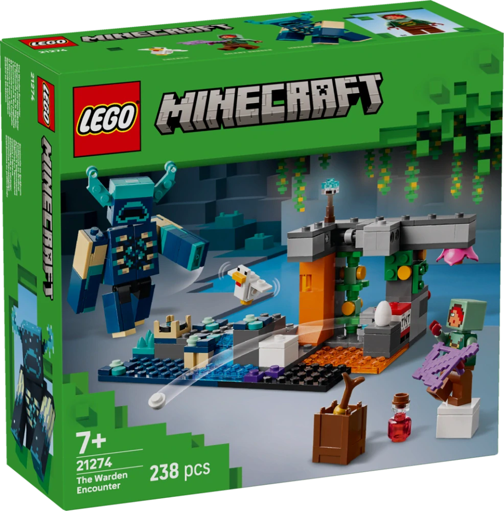 LEGO® Minecraft® 21274 Setkání se Strážcem