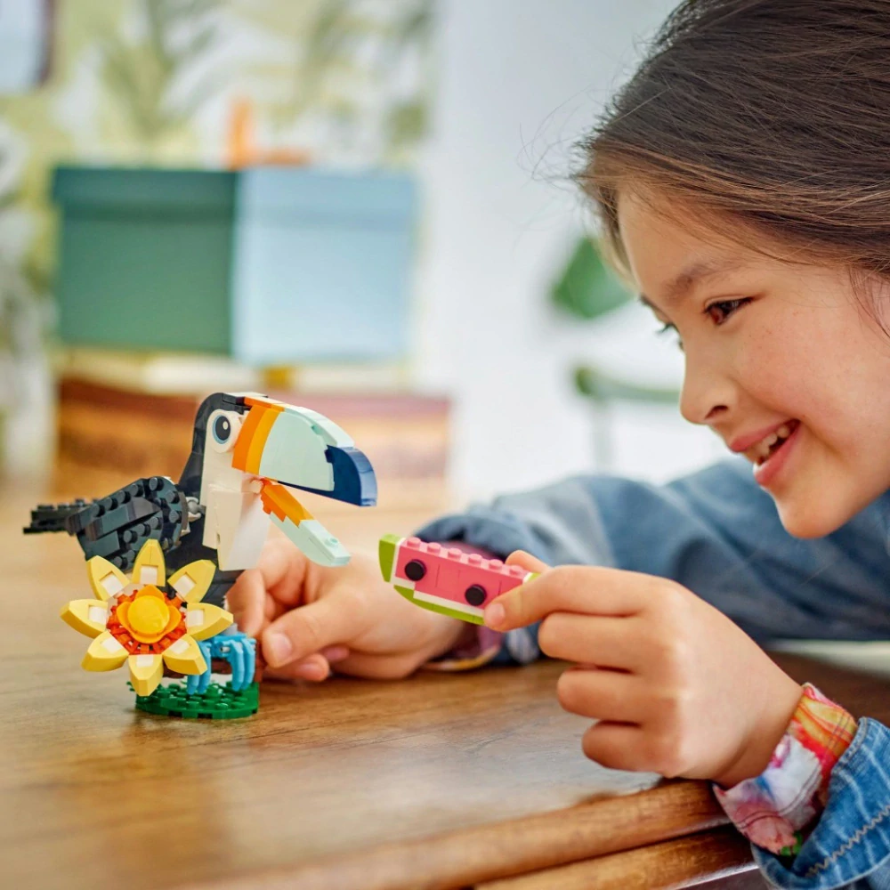 LEGO® Creator 3 v 1 31173 Divoká zvířata: Tropický tukan