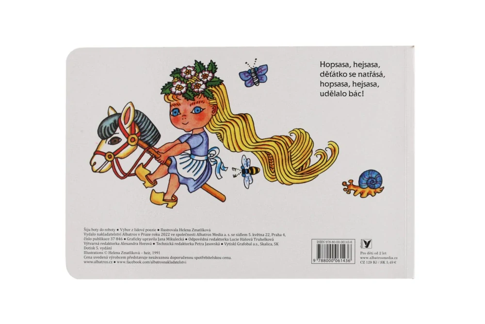 Albatros Knížka Šiju boty do roboty CZ