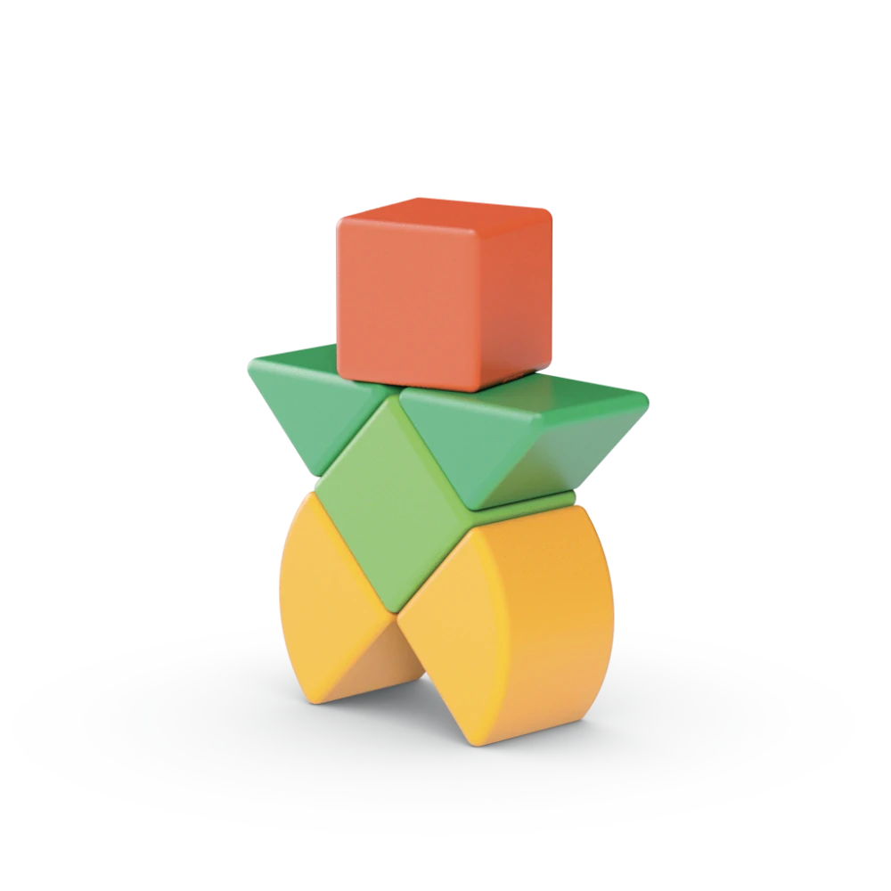 Geomag Magicube Shapes 6 dílků