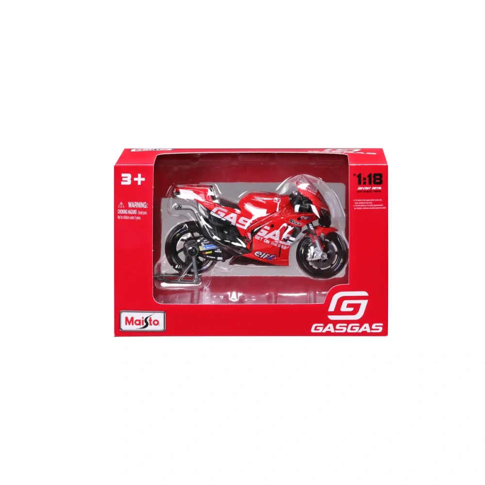 Maisto - Motocykl, GASGASFactory Racing Tech3 2023, 37 Augusto Fernandez, 1:18