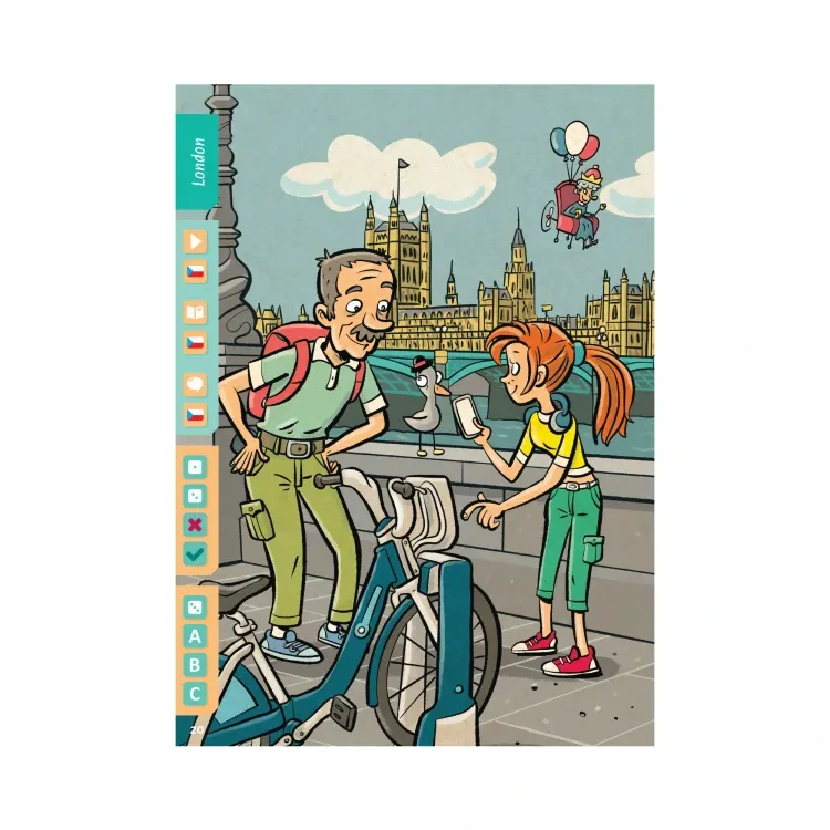 Albi Tolki Angličtina pro samouky, kniha + elektronická tužka 2.0