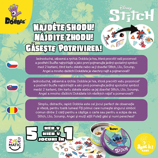 Asmodee Dobble Stitch