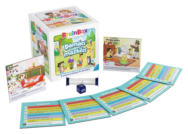 Asmodee BrainBox - domácí mazlíčci