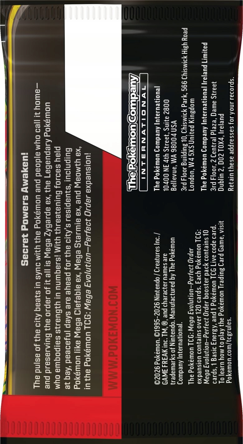 Pokémon TCG: ME03 Perfect Order - Booster