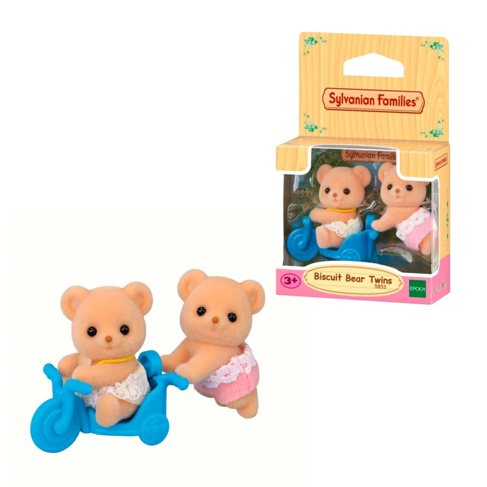 Sylvanian Families Dvojčata sušenkoví medvídci s motorkou