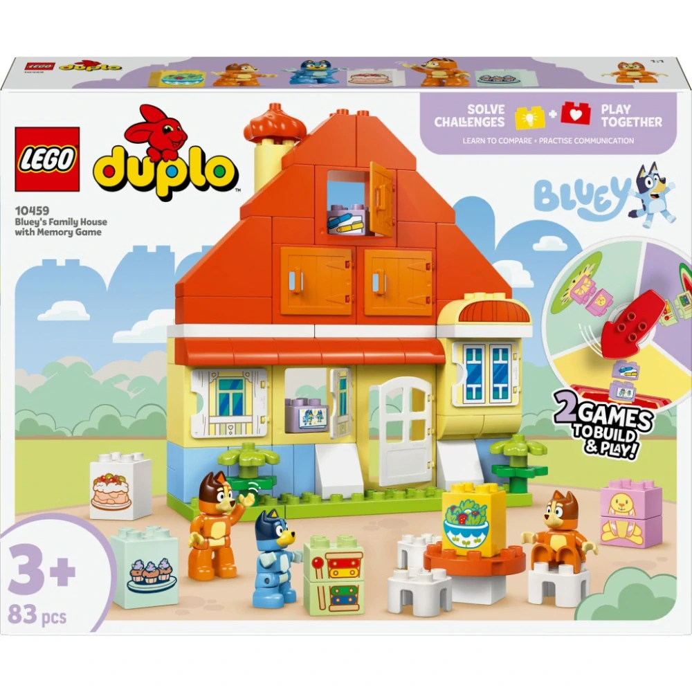 LEGO® DUPLO® 10459 Dům Bluey a paměťová hra