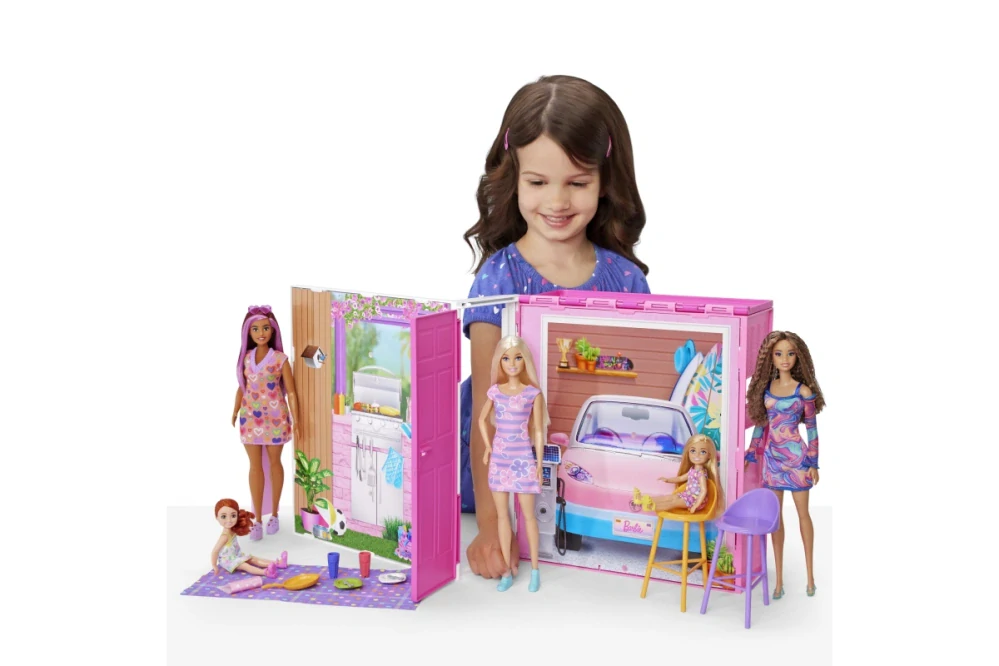 Mattel Barbie Domek s panenkou HRJ77