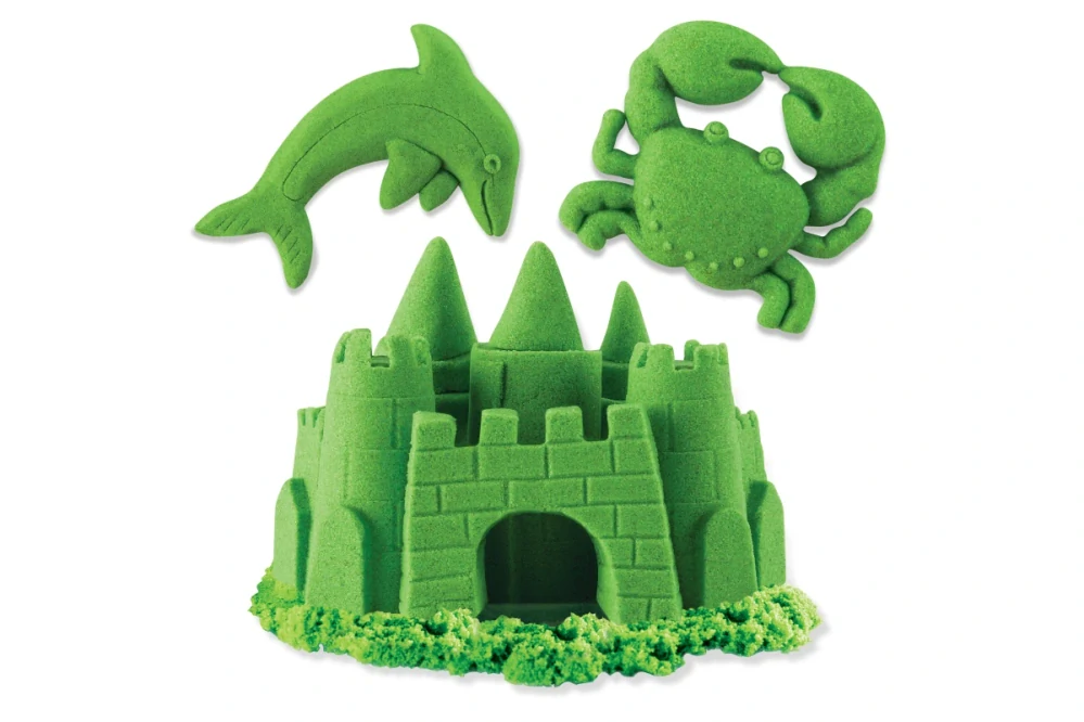 Kinetic Sand Balení Zeleného Písku 0.9 Kg