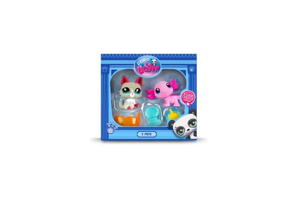 Littlest Pet Shop 2 figurky - 6 druhů assort
