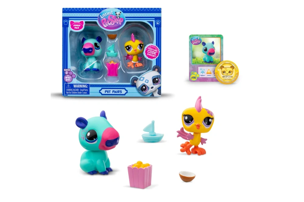 Littlest Pet Shop 2 figurky - 4 druhy assort.