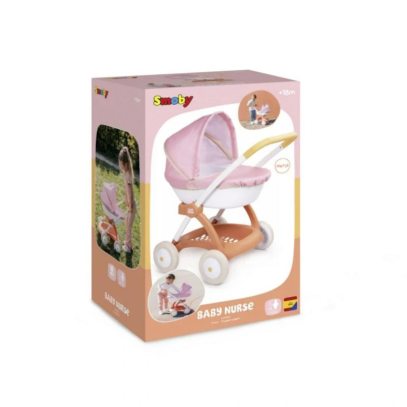Smoby Baby Nurse Kočárek hluboký pro panenky