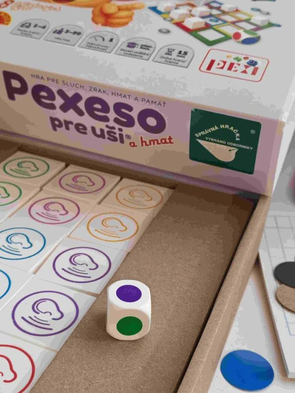 PEXI Pexeso pro uši® a hmat