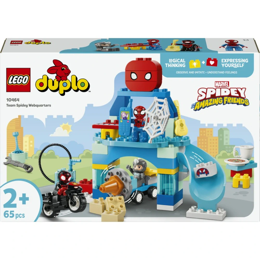 LEGO® DUPLO® ǀ Disney 10464 Spideyho tým a pavoučí základna