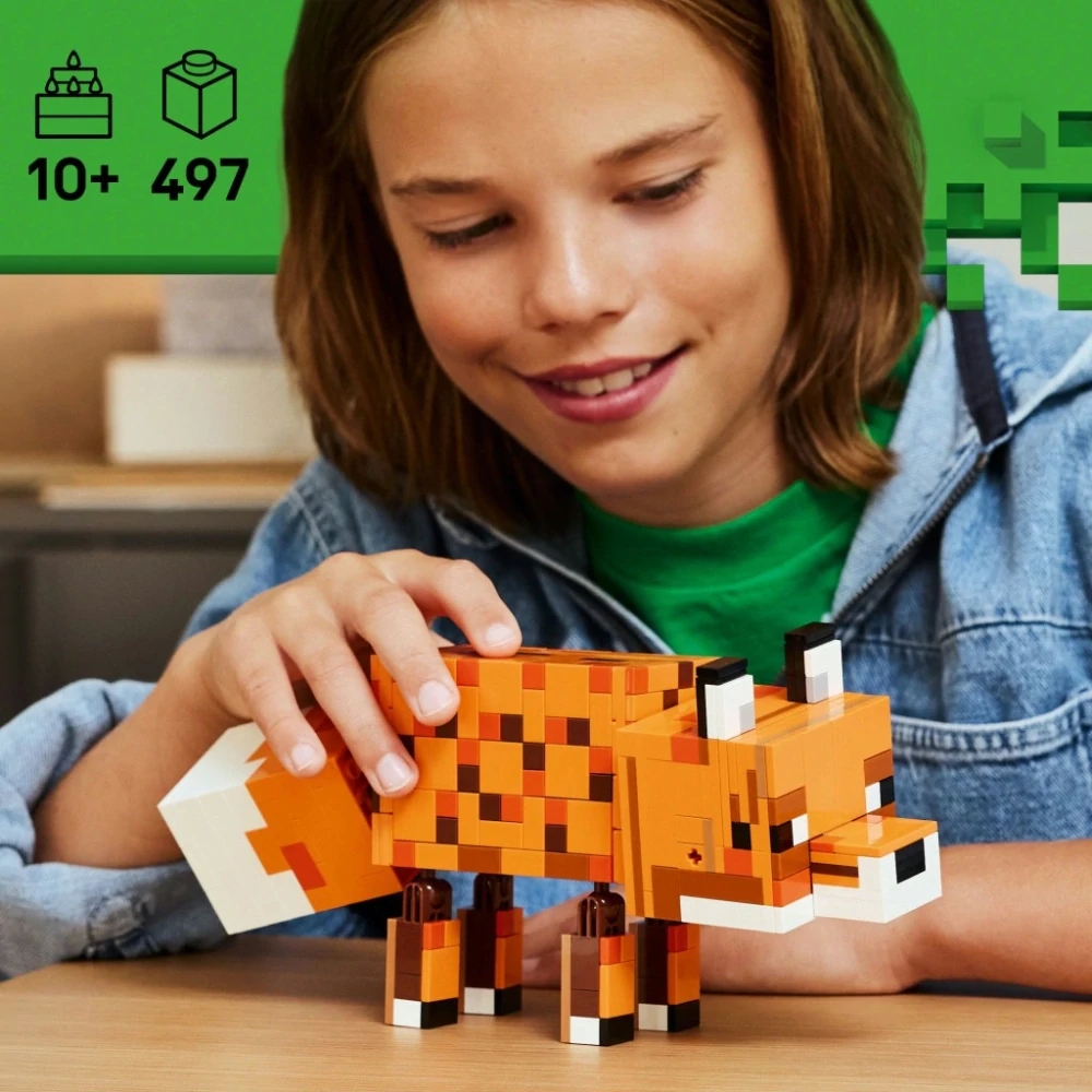 LEGO® 21588 Minecraft® Liška