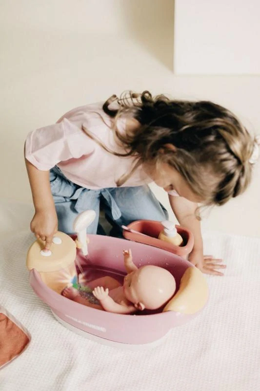 Baby Nurse Vanička pro panenky s příslušenstvím, elektronická