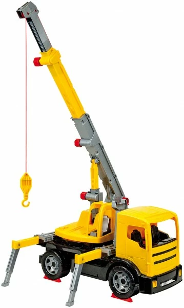 Lena Autojeřáb 70 cm žlutý