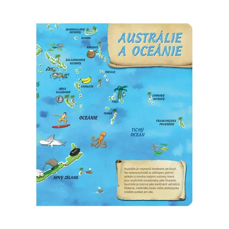 Albi Kouzelné čtení Kniha Atlas světa