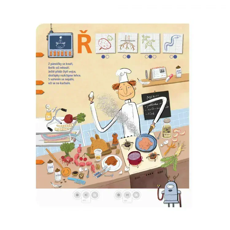 Albi Kouzelné čtení Kniha Když roboti brebentí