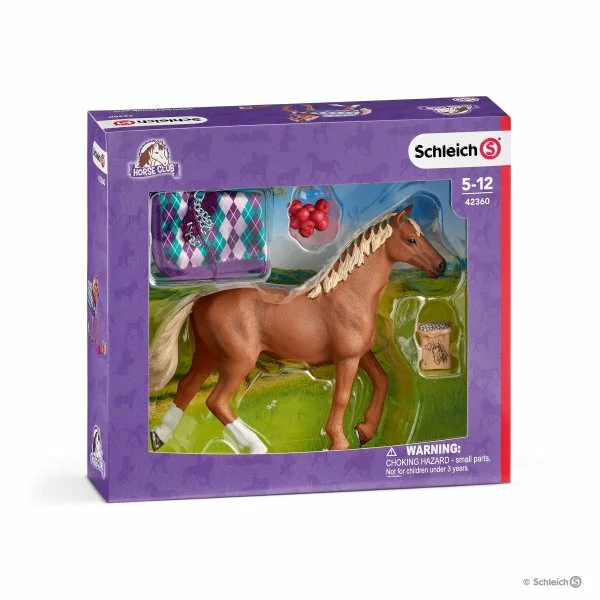 Schleich 42360 Anglický plnokrevník s přikrývkou