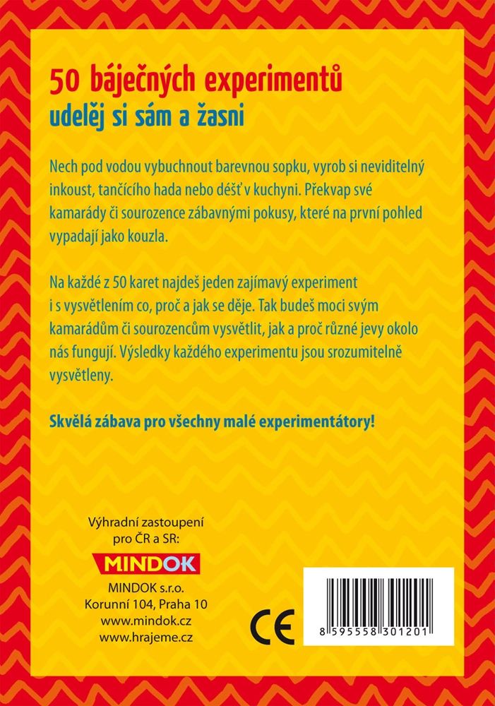 Mindok 50 báječných experimentů