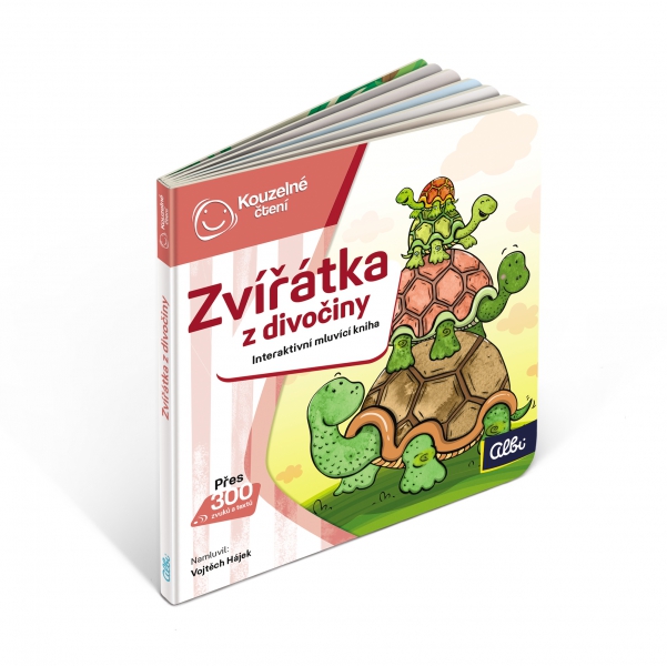 Albi Kouzelné čtení MINIKNIHA - ZVÍŘÁTKA Z DIVOČINY