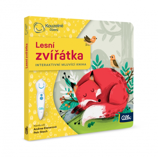 Albi Kouzelné čtení MINIKNIHA PRO NEJMENŠÍ - LESNÍ ZVÍŘÁTKA