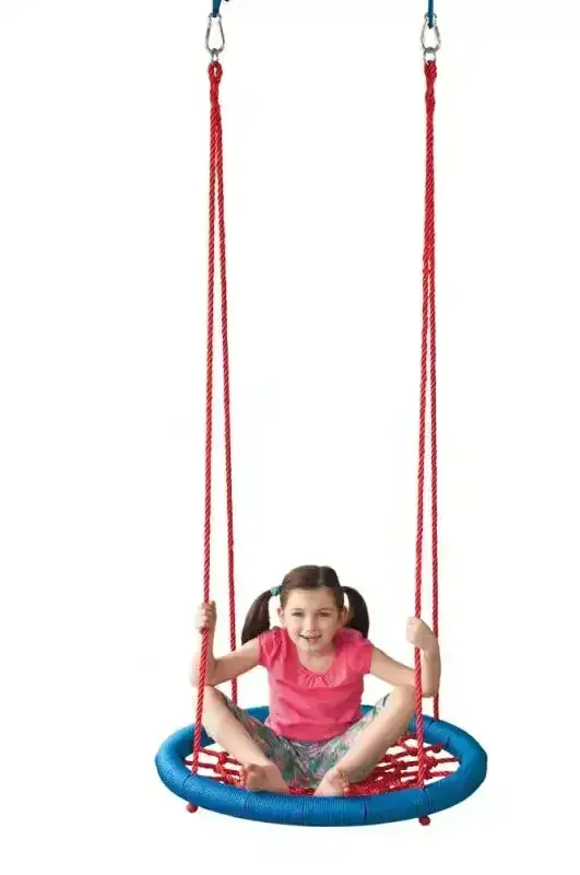 Woody Houpací kruh 85 cm červeno-modrý