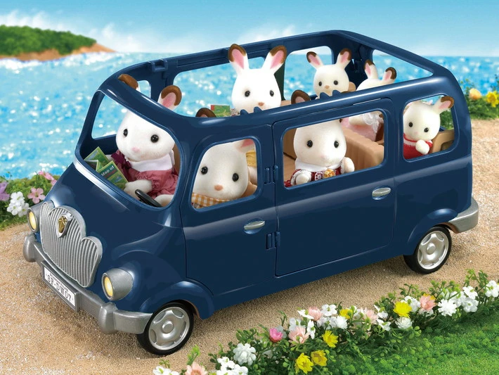 Sylvanian Families Rodinné auto modré