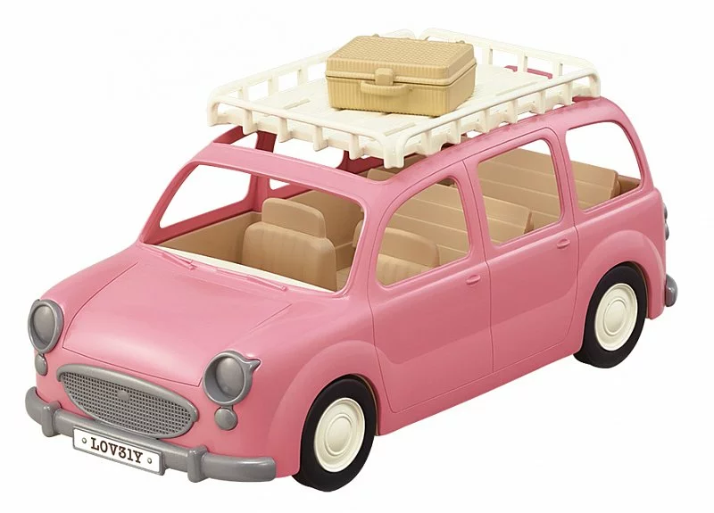 Sylvanian Families Rodinné auto růžové Van
