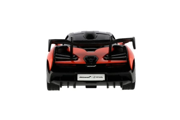 Auto RC McLaren oranžové plast 32cm 2,4GHz na dálk. ovládání na baterie v krabici 43x18x22cm