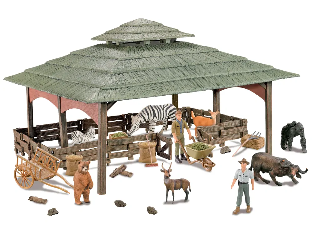 Zoolandia divoká zvířátka s doplňky - 4 druhy