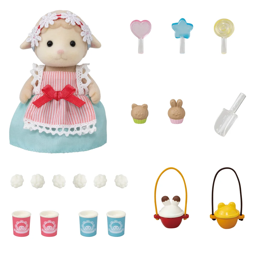 Sylvanian Families Popcorn pojízdná prodejna s ovečkou