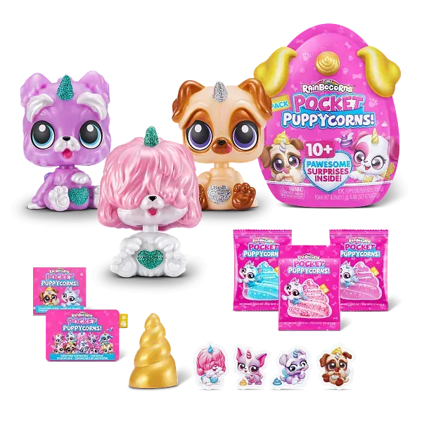 ZURU Rainbocorns: Mini pejsek - 3pack