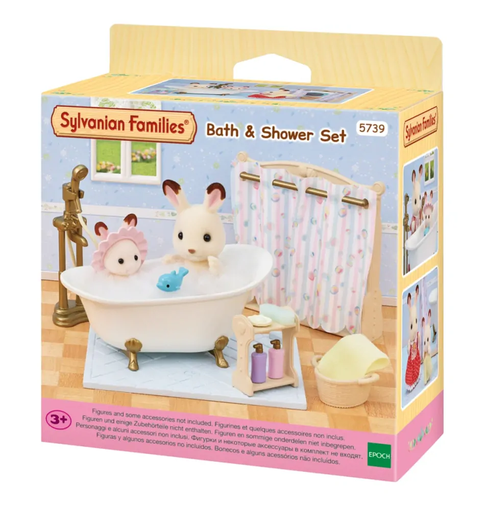 Sylvanian Families Koupelnový set s vanou a sprchou
