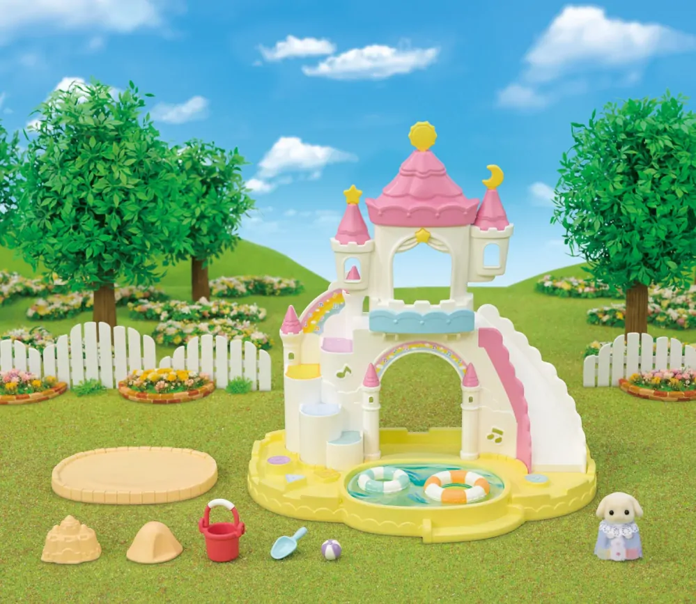 Sylvanian Families Duhové dětské hřiště s bazénem