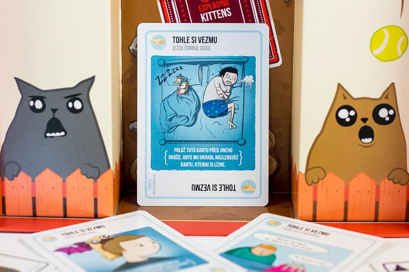 Asmodee Výbušná koťátka: Štěkající koťátka