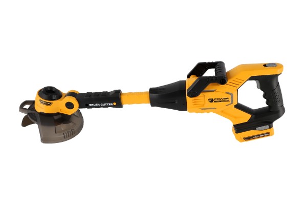 Teddies Křovinořez s doplňky plast 52cm na baterie se zvukem v krabici 56x29x13,5cm