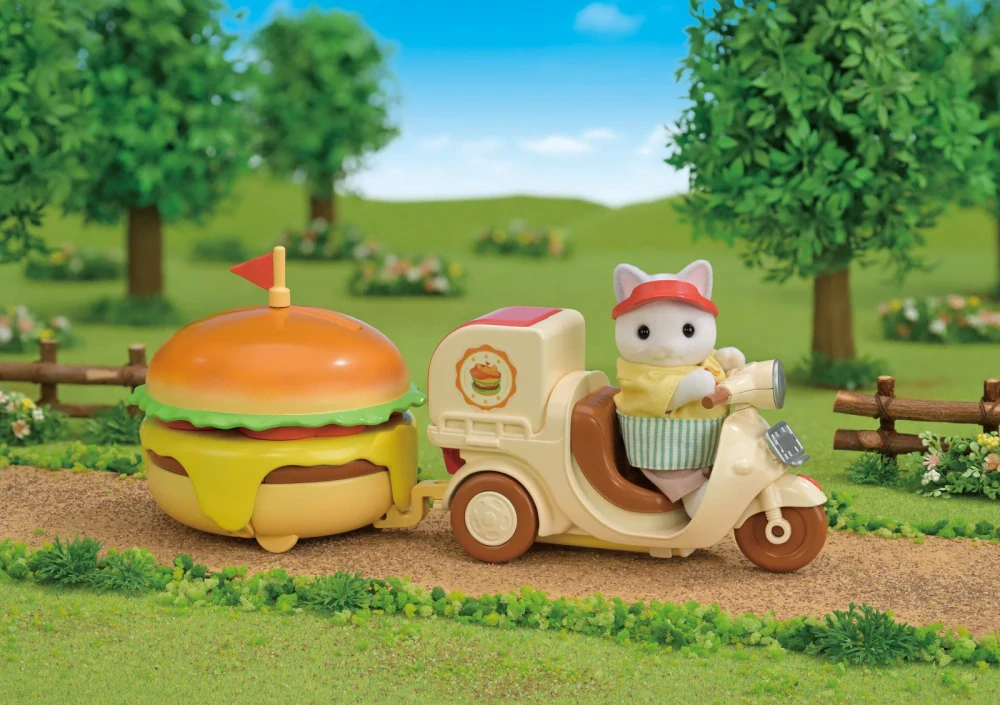 Sylvanian Families 5757 Pojízdný stánek s hamburgery