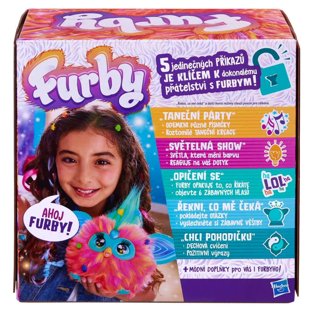 HASBRO - Furby korálový CZ verze
