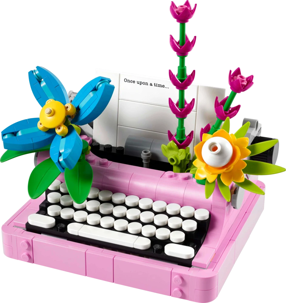 LEGO® Creator 3 v 1 31169 Psací stroj s květinami