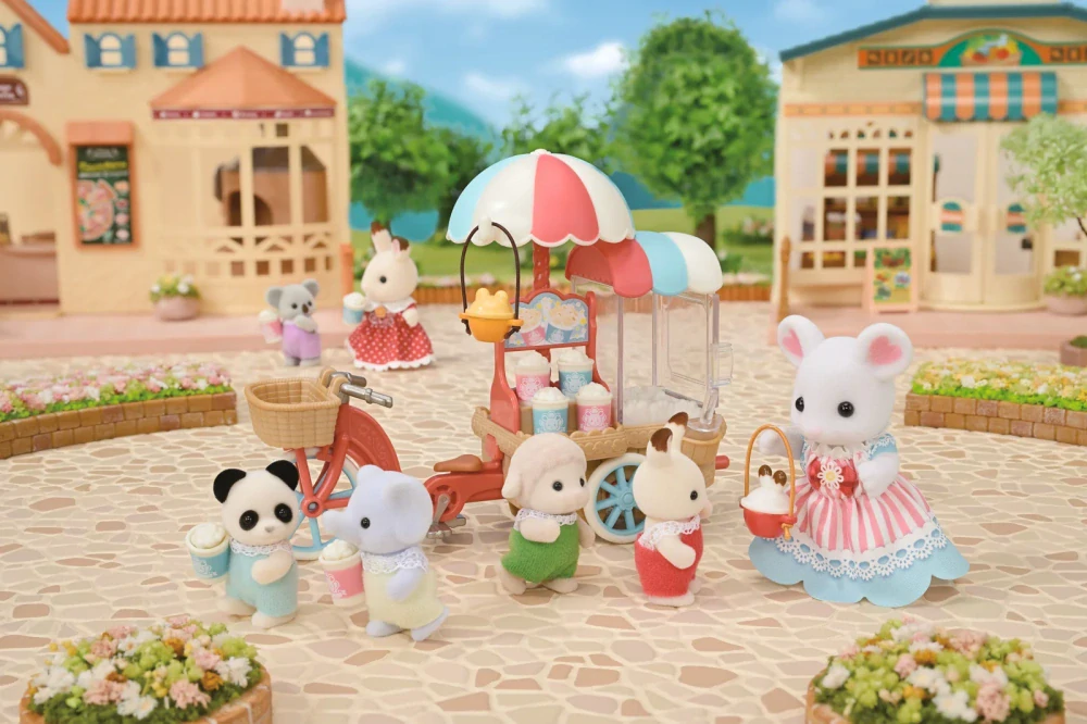 Sylvanian Families Pojízdný stánek s popcornem